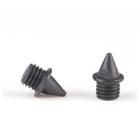 Omni-Lite 5mm Pyramid Spikes - Black / Black