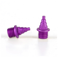 Omni-Lite 7mm Xmas Tree Spikes - Purple / Purple