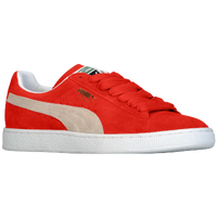 PUMA Suede Classic Eco - Men's - Red / Off-White