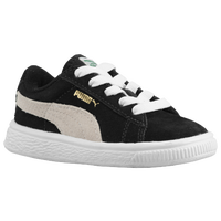 PUMA Suede Classic - Boys' Preschool - Black / Grey
