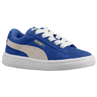PUMA Suede Classic - Boys' Preschool - Blue / Grey