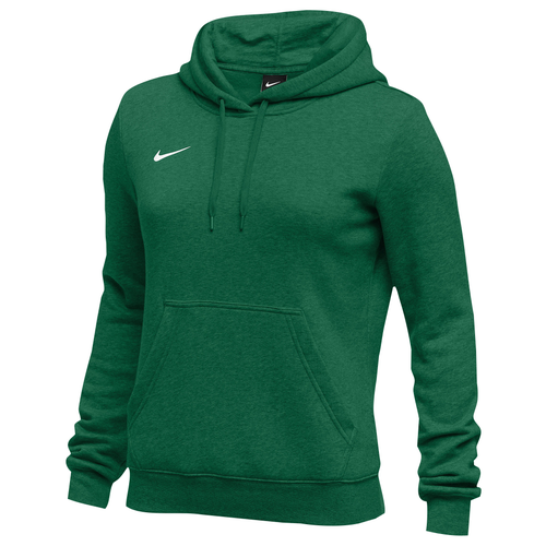nike club fleece hoodie green