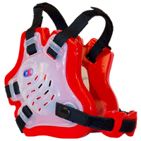 Cliff Keen F5 Tornado Headgear - Men's - Clear / Red