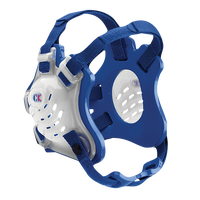 Cliff Keen F5 Tornado Headgear - Men's - Clear / Blue