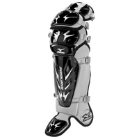 Mizuno Samurai 16.5" Shin Guards G3 - Men's - Black / Grey