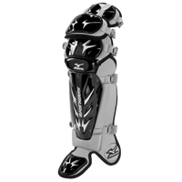 Mizuno Samurai 14.5" Youth Shin Guards G3 - Youth - Black / Grey