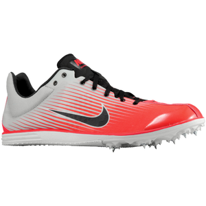 Nike Zoom Rival D 7 - Men's - Pure Platinum/Bright Crimson/Black