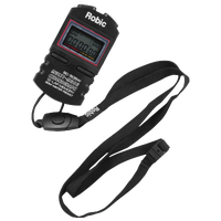Robic SC-505W 12 Memory Chrono - Black / Black