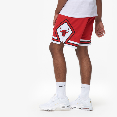 Mitchell & Ness NBA Authentic Shorts Men's Clothing Chicago Bulls Red