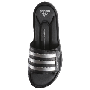 adidas Superstar 3G Slide - Men's - Black/Metallic Silver/Solid Grey