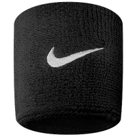 Nike Swoosh Wristbands - Men's - Black / White