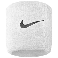 Nike Swoosh Wristbands - Men's - White / Black