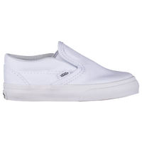 Vans Classic Slip On - Boys' Toddler - All White / White