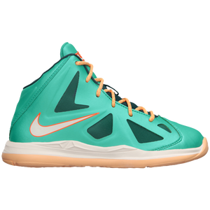 Nike Lebron X - Boys' Preschool - Atmoic Teal/Dark Atomic Teal/Sail/Total Orange