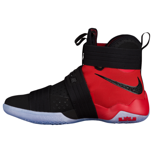 lebron soldier 10 red and black