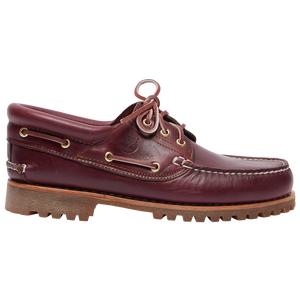 Timberland 3 Eye Boat Shoe - Men's - Burgundy