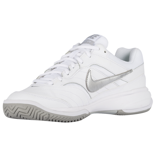 Nike Court Lite Women s Tennis Shoes White/Medium Grey/Matte Silver