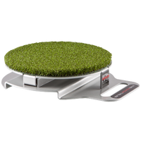 Power Drive Turf Pitcher's Plate - Women's - Green / Silver