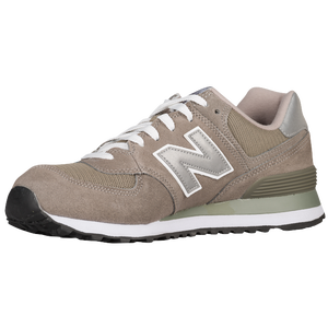 New Balance 574 - Men's - Grey/Silver