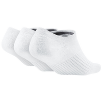 Nike 3 Pack Cotton Cush No Show w/Moisture - Women's - White / Multicolor