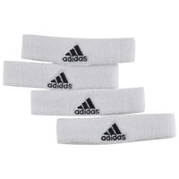 adidas Interval 3/4-inch Bicep Bands - Men's - White / Black