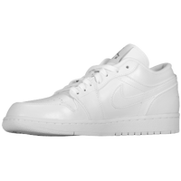 Jordan AJ1 Low - Men's - White / White