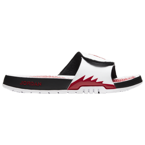 Jordan Hydro 5 Retro - Men's - White/Fire Red/Black