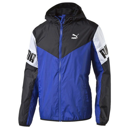 PUMA Football Windbreaker Men's Casual Clothing Surf The Web