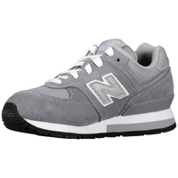 New Balance 574 Suede - Boys' Preschool - Grey / Silver