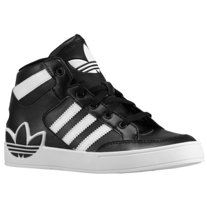 adidas Originals Hard Court Hi - Boys' Preschool - Black/Running White/Running White