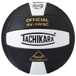 Tachikara SV-5WSC Volleyball - Black/White