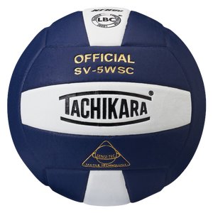 Tachikara SV-5WSC Volleyball - Navy/White