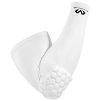 McDavid Hexpad Power Shooter Arm Sleeve - Men's - All White / White