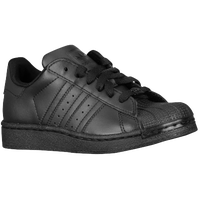 adidas Originals Superstar 2 - Boys' Preschool - All Black / Black
