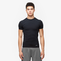 Eastbay EVAPOR Compression Crew - Men's - All Black / Black