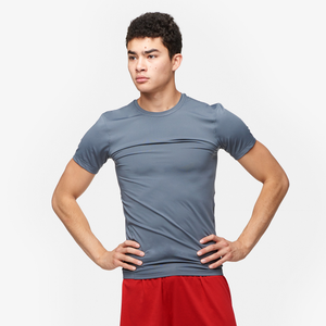 Eastbay EVAPOR Compression Crew - Men's - Charcoal