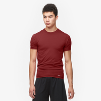 Eastbay EVAPOR Compression Crew - Men's - Maroon / Maroon