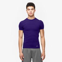 Eastbay EVAPOR Compression Crew - Men's - Purple / Purple
