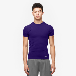 Eastbay EVAPOR Compression Crew - Men's - Purple