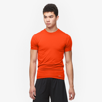 Eastbay EVAPOR Compression Crew - Men's - Orange / Orange