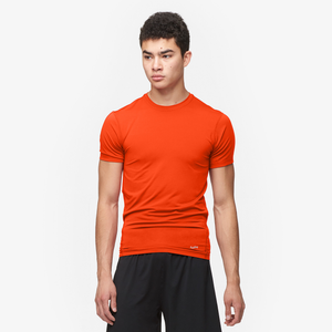 Eastbay EVAPOR Compression Crew - Men's - Orange