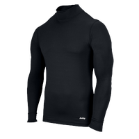 Eastbay EVAPOR Compression Mock - Men's - All Black / Black