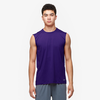 Eastbay EVAPOR Fitted Sleeveless Crew - Men's - Purple / Purple