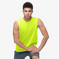 Eastbay EVAPOR Fitted Sleeveless Crew - Men's - Yellow / Yellow