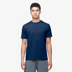 Eastbay EVAPOR Fitted Crew - Men's - Navy