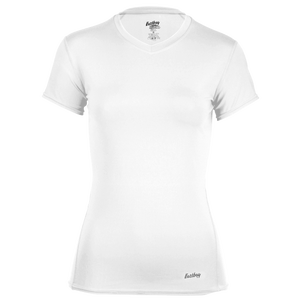 Eastbay EVAPOR Short Sleeve Compression Top - Women's - White