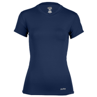 Eastbay EVAPOR Short Sleeve Compression Top - Women's - Navy / Navy