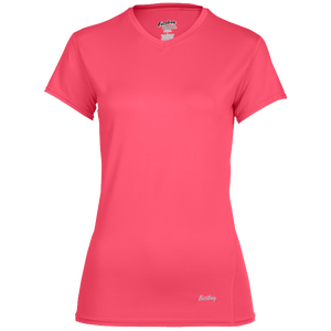 Eastbay EVAPOR Short Sleeve Compression Top - Women's - Hot Pink