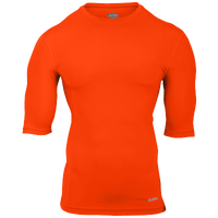 Eastbay EVAPOR Half Sleeve Compression Top - Men's - Orange / Orange