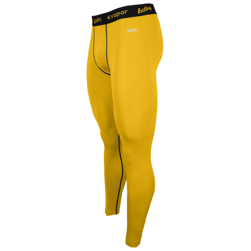 mens yellow compression pants